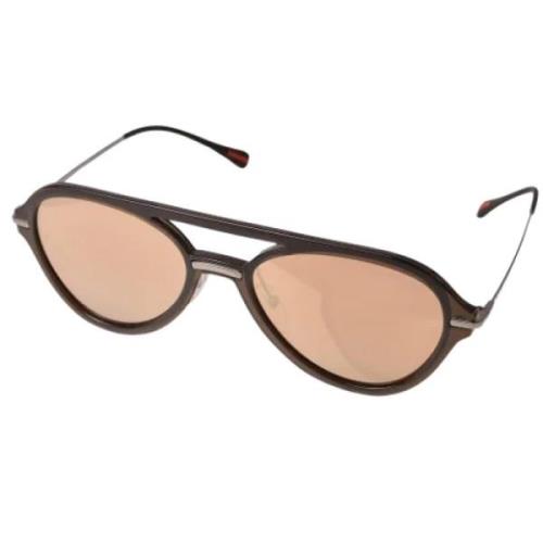 Pre-owned Metal sunglasses Prada Vintage , Brown , Heren