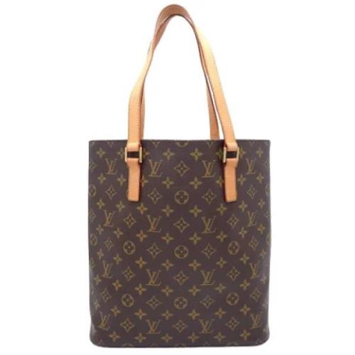 Pre-owned Canvas louis-vuitton-bags Louis Vuitton Vintage , Brown , Da...