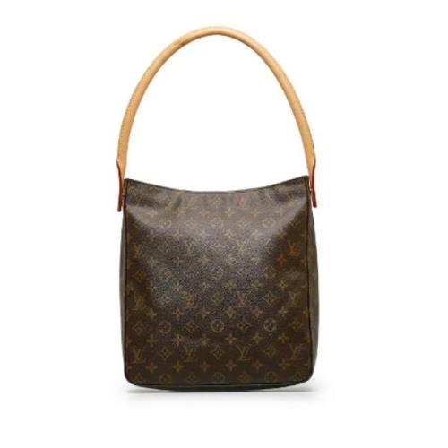 Pre-owned Canvas louis-vuitton-bags Louis Vuitton Vintage , Brown , Da...