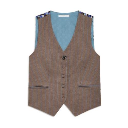 Gestreept Vest Alternatief Voorstel Maliparmi , Gray , Dames