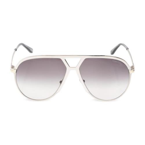 ‘Xavier’ zonnebril Tom Ford , Gray , Heren