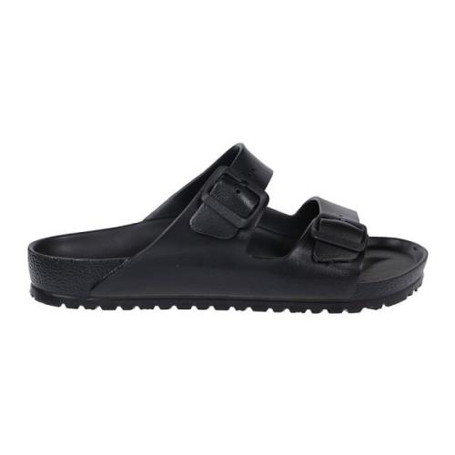 Zwarte Eva Sandalen Birkenstock , Black , Heren