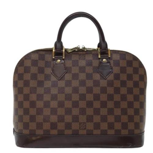 Pre-owned Canvas louis-vuitton-bags Louis Vuitton Vintage , Brown , Da...