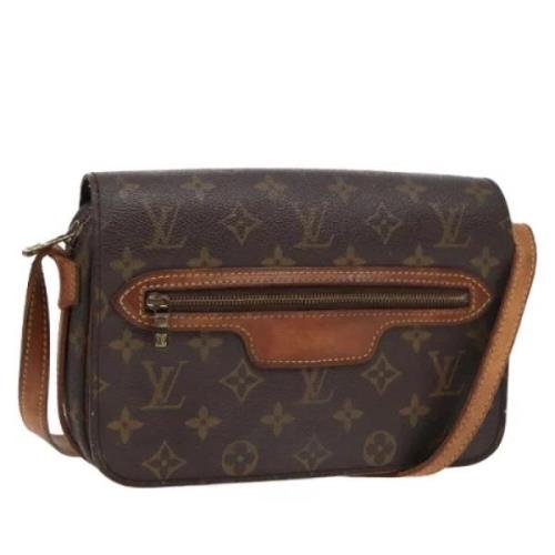 Pre-owned Canvas louis-vuitton-bags Louis Vuitton Vintage , Brown , Da...