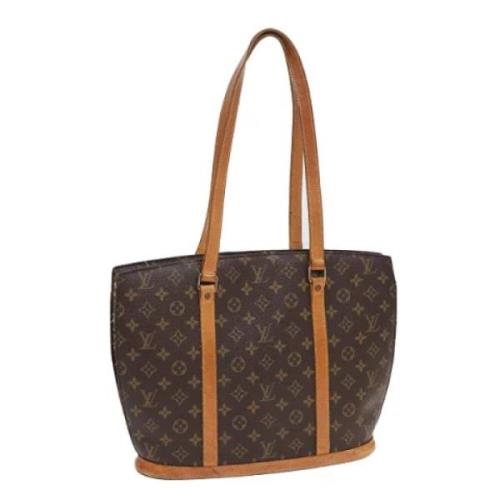 Pre-owned Canvas totes Louis Vuitton Vintage , Brown , Dames