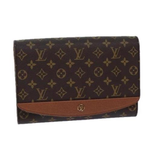 Pre-owned Canvas louis-vuitton-bags Louis Vuitton Vintage , Brown , Da...