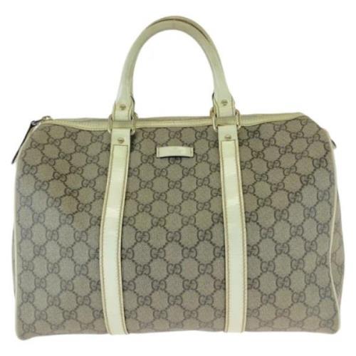 Pre-owned Canvas handbags Gucci Vintage , Gray , Dames