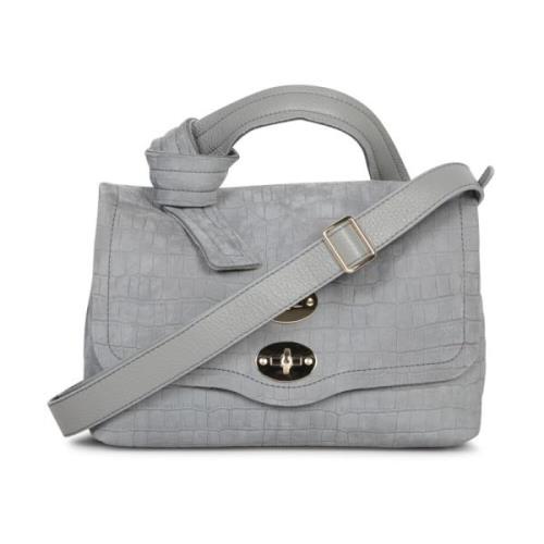 Krokodillenleer Tas Zanellato , Gray , Dames