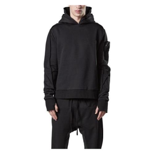 Hoodie met Zak Thom Krom , Black , Heren