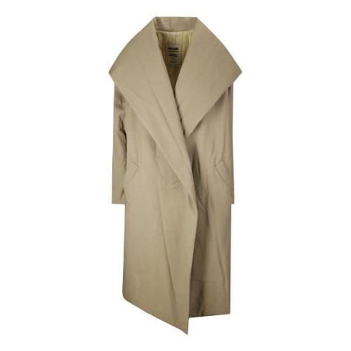 Stijlvolle Cardigan Coat UMA Wang , Beige , Dames