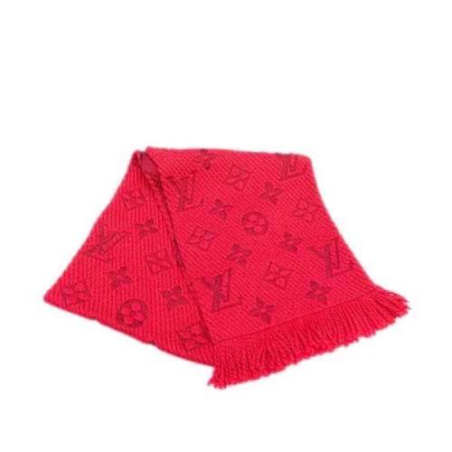 Pre-owned Canvas scarves Louis Vuitton Vintage , Pink , Dames