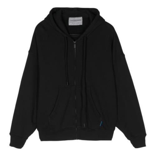 Zwarte Zip Hoodie Cotton Citizen , Black , Dames