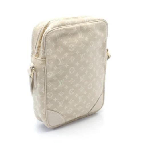 Pre-owned Leather louis-vuitton-bags Louis Vuitton Vintage , White , D...