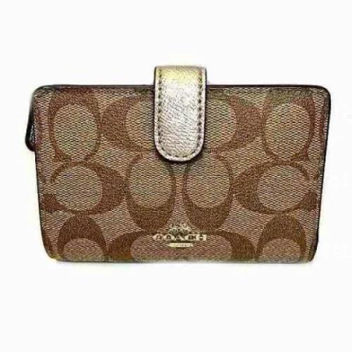 Pre-owned Canvas wallets Coach Pre-owned , Brown , Dames