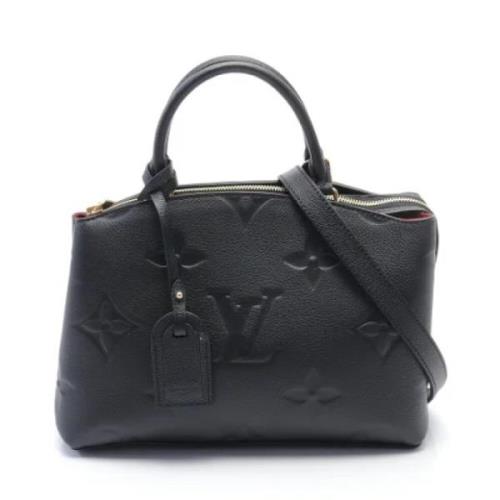 Pre-owned Leather louis-vuitton-bags Louis Vuitton Vintage , Black , D...