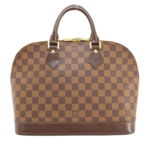 Pre-owned Canvas louis-vuitton-bags Louis Vuitton Vintage , Brown , Da...