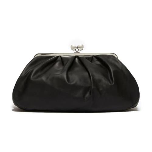 Zwarte Pasticcino Tas Grote Clutch Max Mara Weekend , Black , Dames