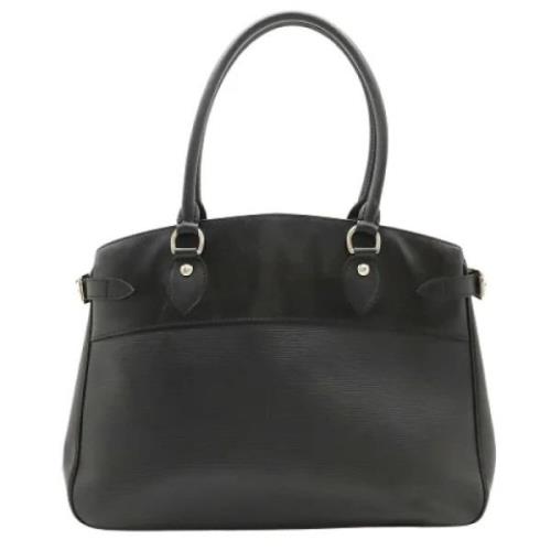 Pre-owned Leather louis-vuitton-bags Louis Vuitton Vintage , Black , D...