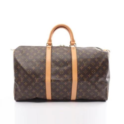 Pre-owned Leather louis-vuitton-bags Louis Vuitton Vintage , Brown , D...