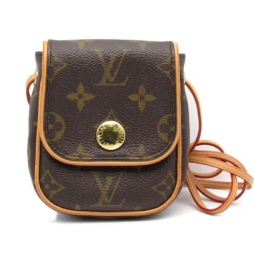 Pre-owned Canvas louis-vuitton-bags Louis Vuitton Vintage , Brown , Da...