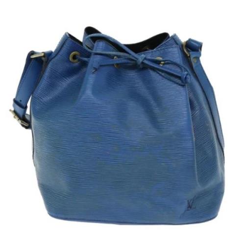 Pre-owned Leather louis-vuitton-bags Louis Vuitton Vintage , Blue , Da...