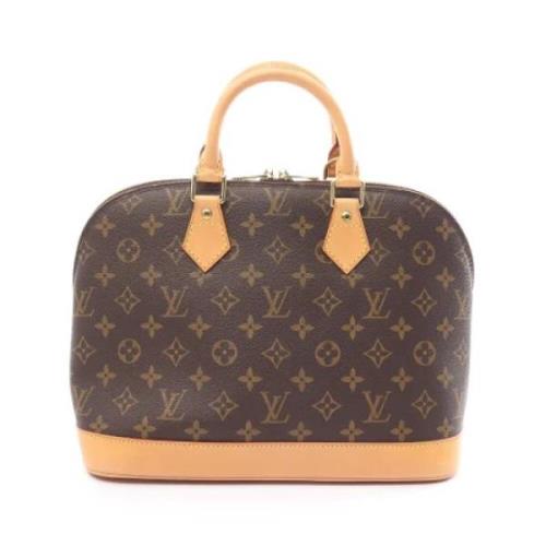 Pre-owned Leather louis-vuitton-bags Louis Vuitton Vintage , Brown , D...