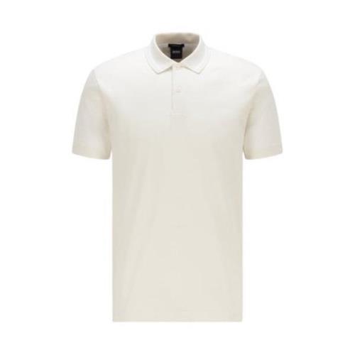 Zachte Beige Polo Shirt Hugo Boss , Beige , Heren