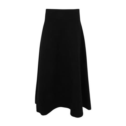 Midi Skirts Jil Sander , Black , Dames