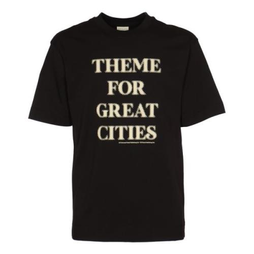 Zwarte T-shirts en Polos Heli Dries Van Noten , Black , Heren