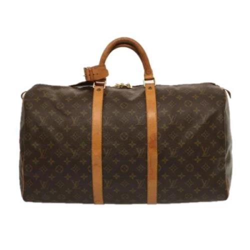 Pre-owned Canvas louis-vuitton-bags Louis Vuitton Vintage , Brown , Da...