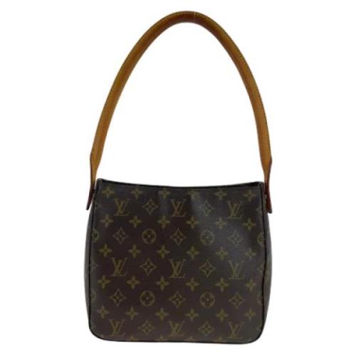 Pre-owned Canvas louis-vuitton-bags Louis Vuitton Vintage , Brown , Da...