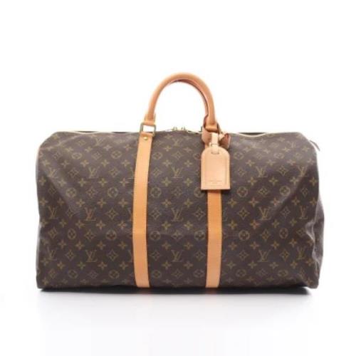 Pre-owned Leather louis-vuitton-bags Louis Vuitton Vintage , Brown , D...