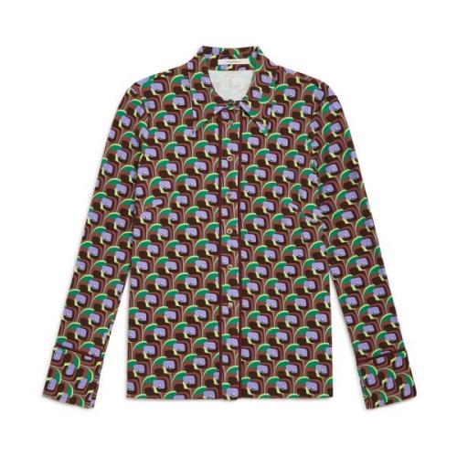 Poppy Jersey Shirt Maliparmi , Multicolor , Dames