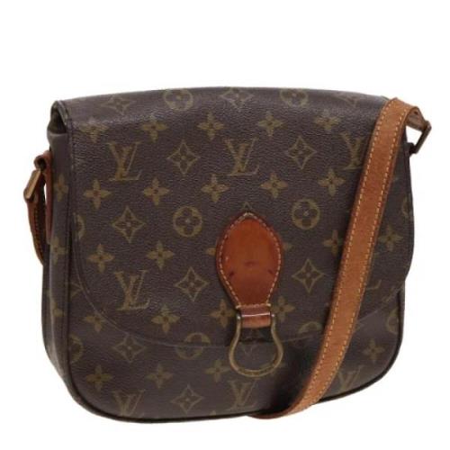 Pre-owned Canvas louis-vuitton-bags Louis Vuitton Vintage , Brown , Da...