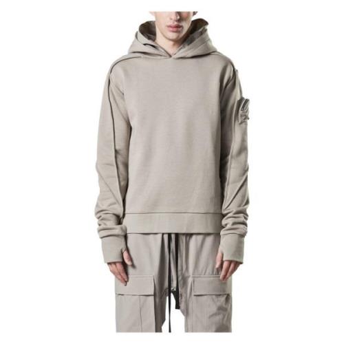 Hoodie met Zak Thom Krom , Gray , Heren