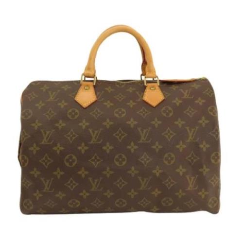 Pre-owned Canvas louis-vuitton-bags Louis Vuitton Vintage , Brown , Da...