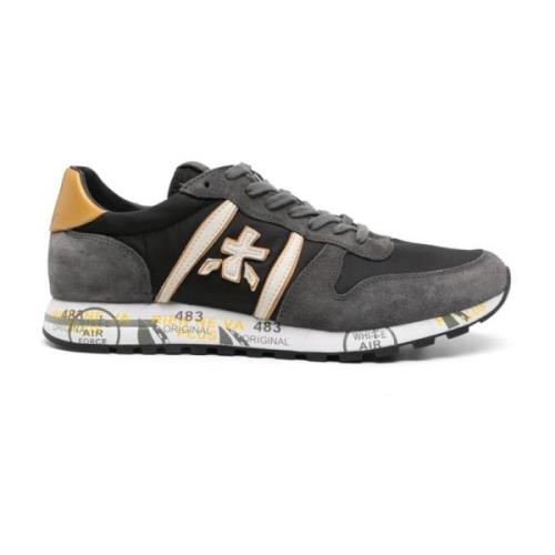 Zwart Grijs Wit Eric Sneakers Premiata , Gray , Heren