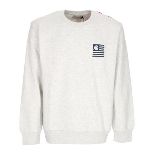 Lichtgewicht Crewneck Sweatshirt Coast State Carhartt Wip , Gray , Her...