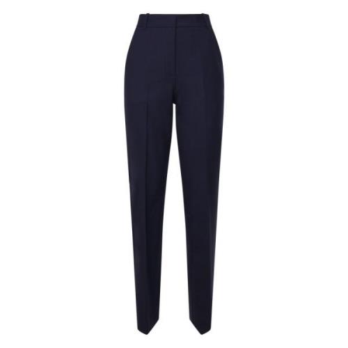 Blauwe Gestreepte Broek met Zijzakken Pinko , Blue , Dames