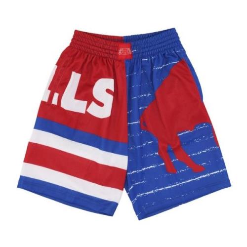 Buffalo Bills Basketball Shorts Mitchell & Ness , Multicolor , Heren