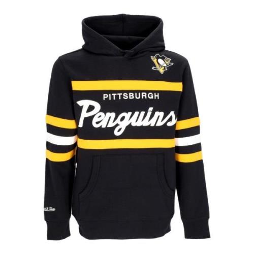 Pittsburgh Penguins Hoodie NHL Teamkleuren Mitchell & Ness , Black , H...