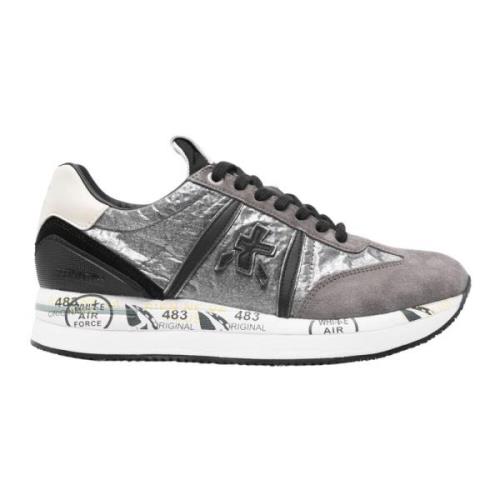 Zilveren Sneakers Conny Premiata , Multicolor , Dames