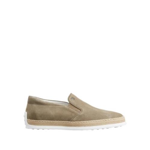 Beige Sneakers voor Heren Tod's , Beige , Heren