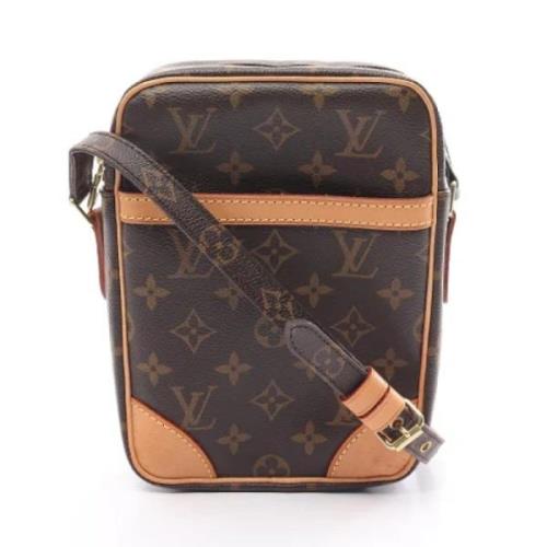 Pre-owned Leather louis-vuitton-bags Louis Vuitton Vintage , Brown , D...