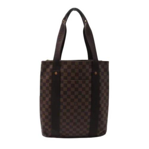 Pre-owned Canvas louis-vuitton-bags Louis Vuitton Vintage , Brown , Da...