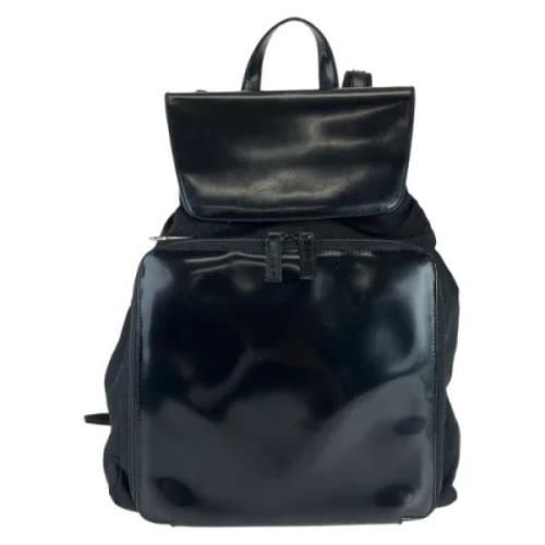 Pre-owned Plastic backpacks Gucci Vintage , Black , Dames