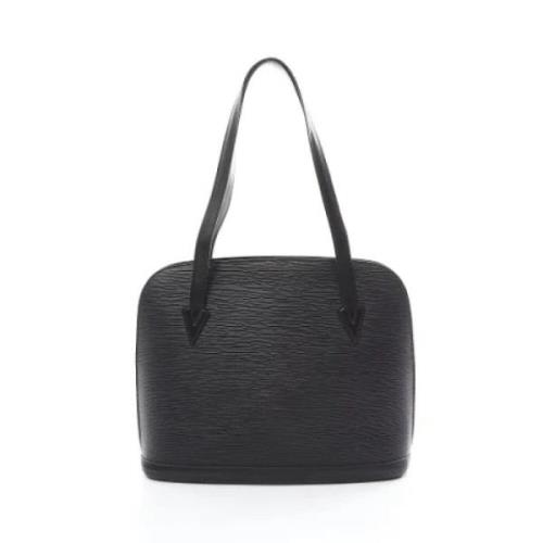 Pre-owned Leather louis-vuitton-bags Louis Vuitton Vintage , Black , D...