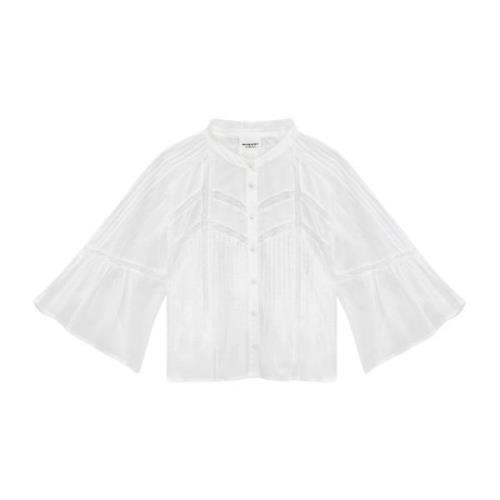 Stijlvolle Top voor Vrouwen Isabel Marant Étoile , White , Dames