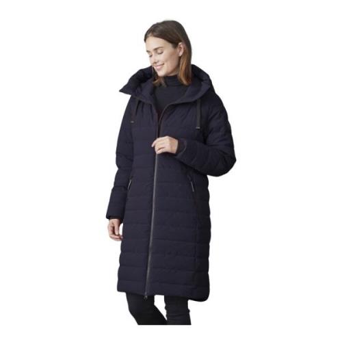 Gewatteerde Jas Kiki Modern Fit Navy Junge , Blue , Dames