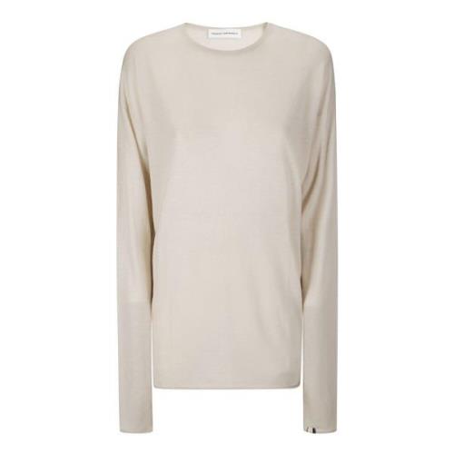 Kasjmier Crew-Neck Sweater Extreme Cashmere , Beige , Dames